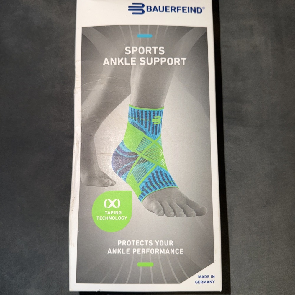 Bauerfeind Sports Ankle Support Black Sz XS Right Ankle